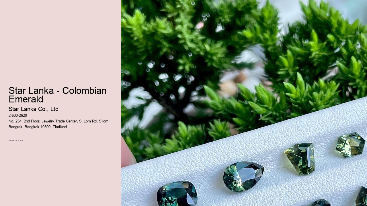 Star Lanka - Colombian Emerald